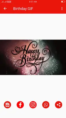 Birthday Gif android App screenshot 7